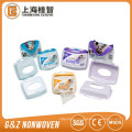 nonwoven spunlace fabric wet wipes wet tissue raw material manufacture